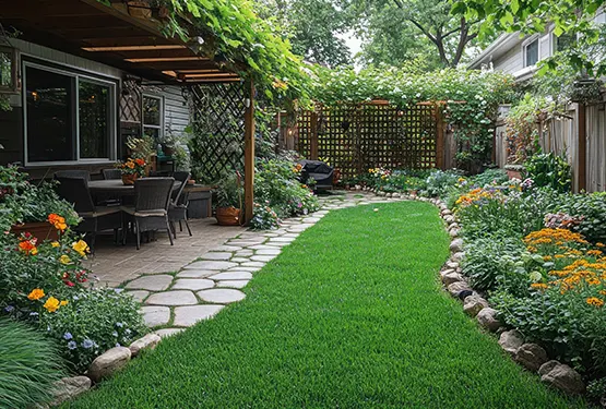 Creacion de espacios exteriores armoniosos y sostenibles